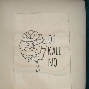 Oh Kale No Kitchen Towel